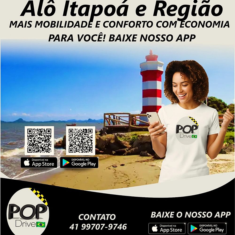 Pop Drive - APP para PASSAGEIROS E ENTREGAS